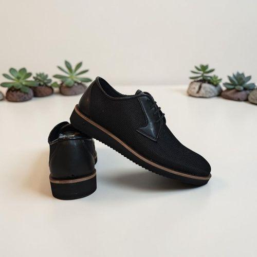 Conteyner 232 Siyah lazer işleme Günlük Erkek Casual Ayakkabı