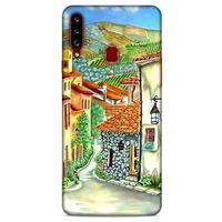Cityx (35) Samsung Galaxy A20s Kılıf Silikon Kapak Desenli