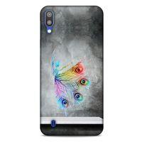 Samsung Galaxy M10 Kılıf Desenli Özel Seri Tüyler (38) Neo Hybrid Kılıf