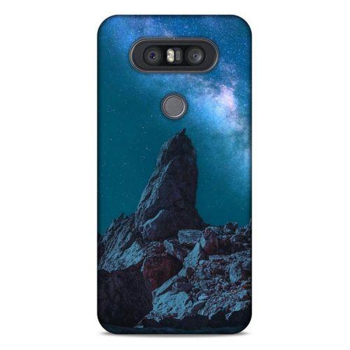 Lopard LG K41S - K51S Uyumlu Kılıf Gece'S (7) Telefon Kılıfı Açık Mavi