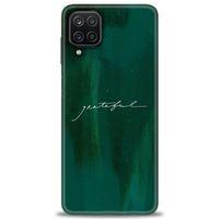 Samsung Galaxy M12 Kılıf HD Baskılı Kılıf - Grateful + Tam Ekran Koruyucu