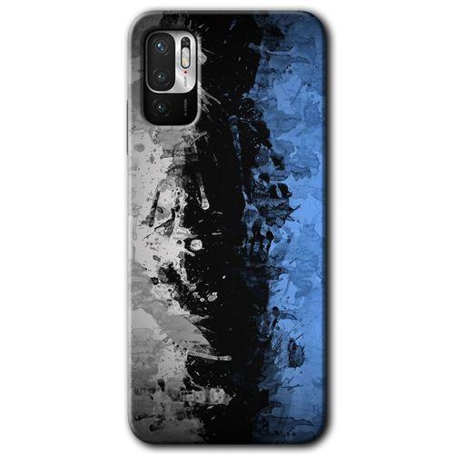Potkal Hediye Fabrikası Xiaomi Redmi Note 10 5G Kılıf HD Desen Baskılı Arka Kapak - Abstract Wallpaper