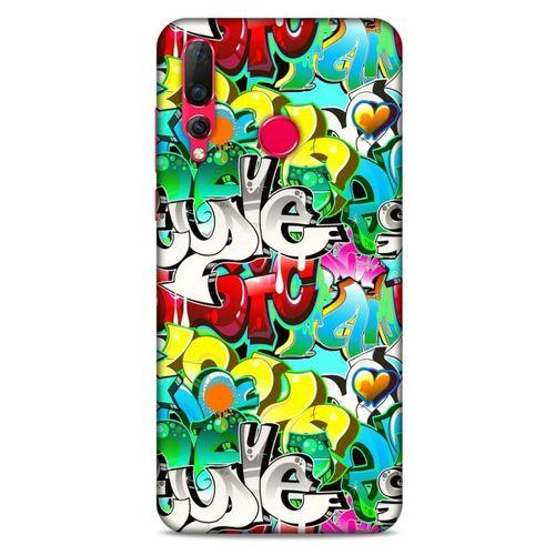 Lopard Huawei P Smart Z Uyumlu Kılıf Graffitix (13) Silikon Kap