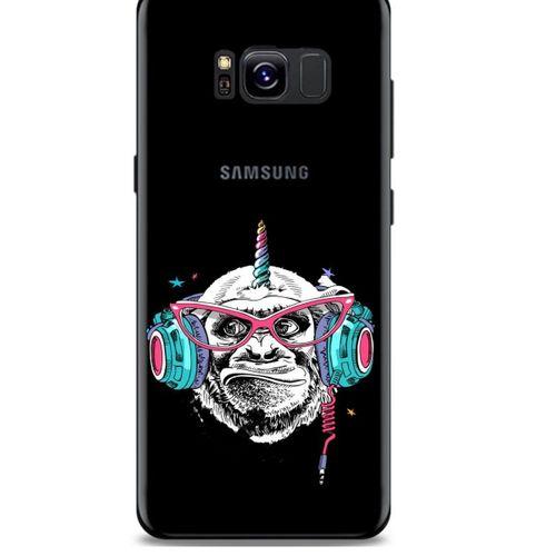 Zoologix (15) Samsung Galaxy S8 Şeffaf Kılıf Silikon Desenli