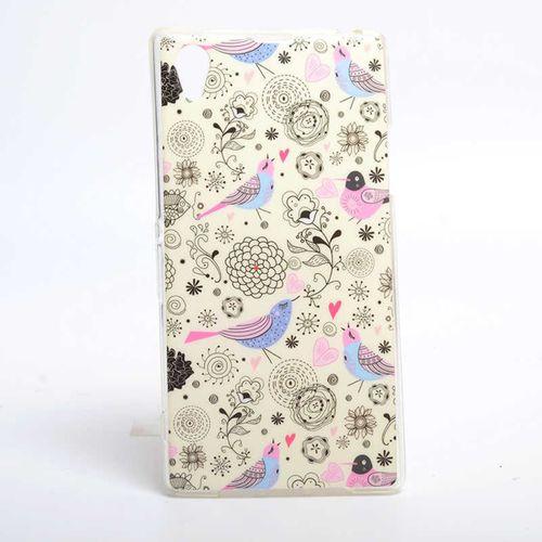 Sony Xperia Z1 Kılıf Zore Şehirli Desenli Silikon