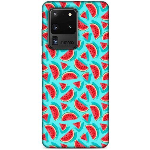 Frutix Karpuz 01 Samsung Galaxy S20 Ultra Kılıf Desenli Silikon