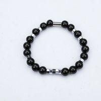 Oltu Taşı Hematit Lastikli Bileklik