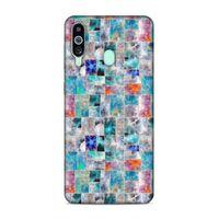 Samsung Galaxy M40 Uyumlu Kılıf Utopia (12) Koruyucu Silikon Turuncu