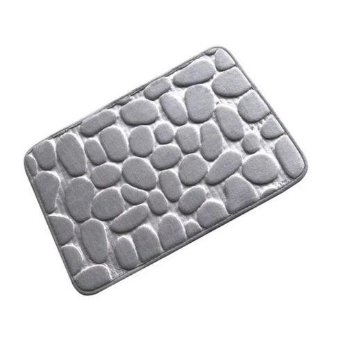 Zhlhome Kaydırmaz Banyo Paspası Gri 60x38Cm