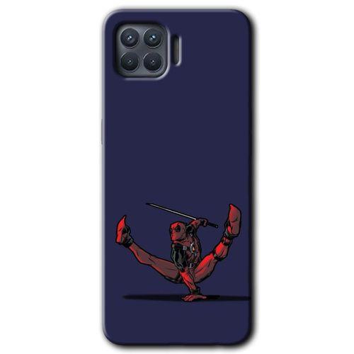 Oppo Reno 4 Lite Kılıf HD Desen Baskılı Arka Kapak - DeadPool 3