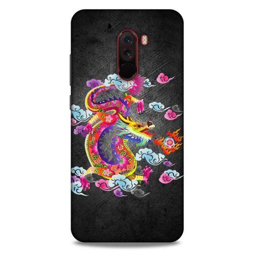 Xiaomi Pocophone F1 Kılıf Japonya (29) Arka Koruma Kılıfı Japonya Ejderha Festivali