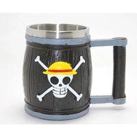 One Piece Temalı 3d Kabartmalı Çelik Kupa Bardak Alk4483