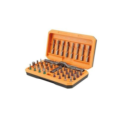 Profesyonel Tornavida Seti 40 Parça Çok Uçlu Kapsamlı Tamir Seti Gri