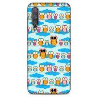 Baykuşlar (33) Desenli Silikon Kapak Telefon Kabı Xiaomi Mi 9 Kılıf