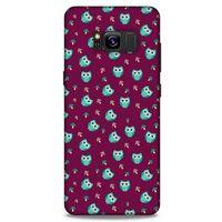 Baykuşlar (8) Desenli Silikon Kapak Telefon Kabı Samsung Galaxy S8 Kılıf