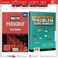 Okyanus TYT Master Paragraf ve AKM Problemler Soru Bankası Seti 2 Kitap