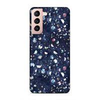 Samsung Galaxy S21 Uyumlu Kılıf Utopia (36) Glitter Kılıf Kahverengi