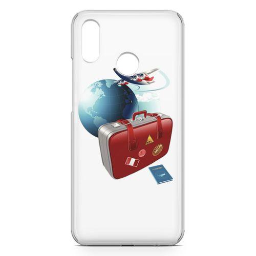 Huawei P20 Lite Kılıf Galaksi Rehberi Arka Kapak Koruma Desenli Full Koruyucu