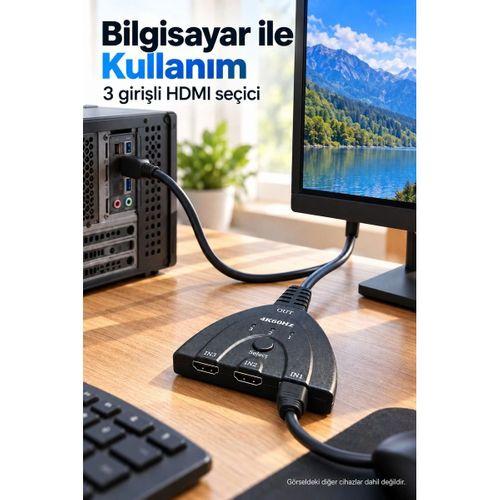 Hdmı Switch 2.0 Ve 3d Format Destekli