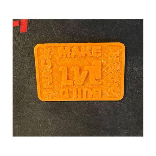 LVL1 Hackerspace Morale Yaması 2x3 (Bu ürün Sadece Plastik parçadır - Almadan Önce Soru Sorabilirsiniz)