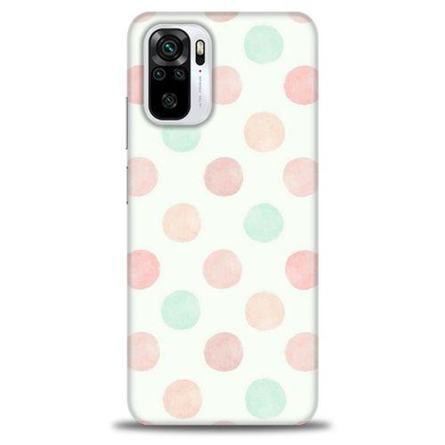 Xiaomi Redmi Note 10S Kılıf HD Baskılı Kılıf - Blue Pink + Tam Ekran Koruyucu