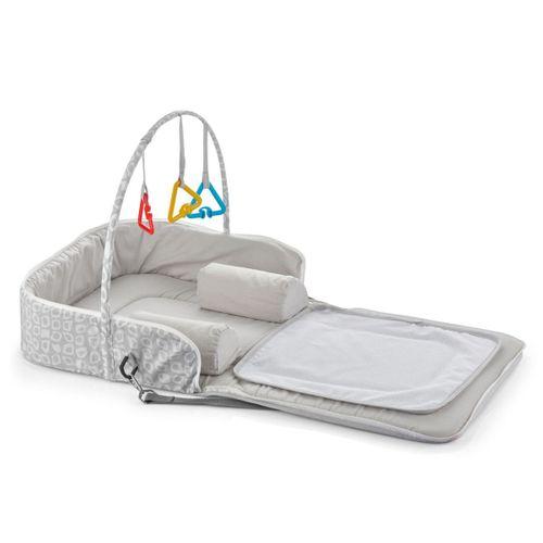 BabyJem Babynest Çanta 771 Gri Kare