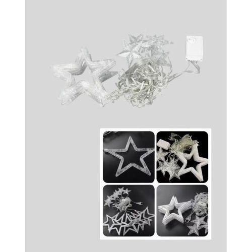 Yıldız Figürlü Perde Peri Led 3x3 Metre Dekoratif Işık