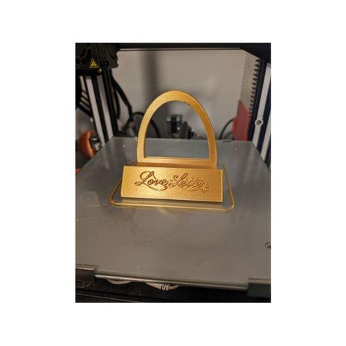 Aşk Mektubu Sergi Standı (Bu ürün Sadece Plastik parçadır - Almadan Önce Soru Sorabilirsiniz)