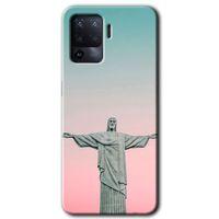 Oppo Reno 5 Lite Kılıf HD Desen Baskılı Arka Kapak - Rio