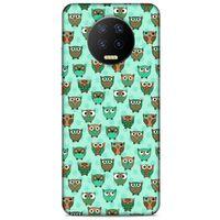 Lopard İnfinix Note 7 Uyumlu Kılıf Baykuşlar (23) Ultra Koruma Kılıfı