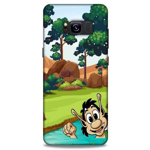 Retro (10) Desen Full Koruma Kılıfı Renkli Samsung Galaxy S8 Kılıf