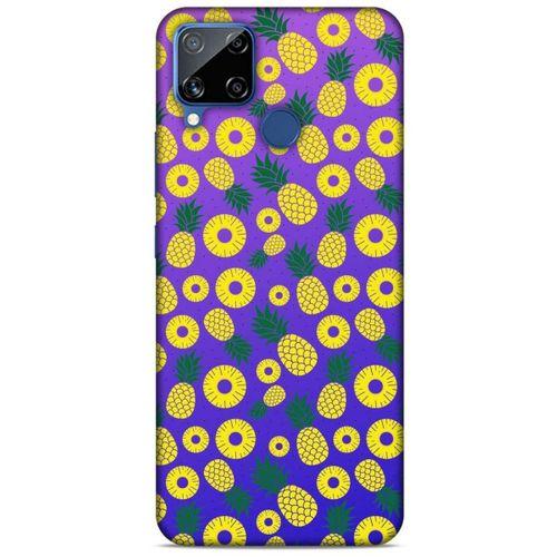 Frutix Ananas 04 Oppo Realme C15 Kılıf Desenli Silikon