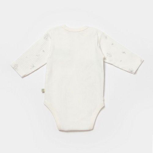 Bibaby Biorganic Koala Jungle Uzun Kol Bebek Body 56969 Gri