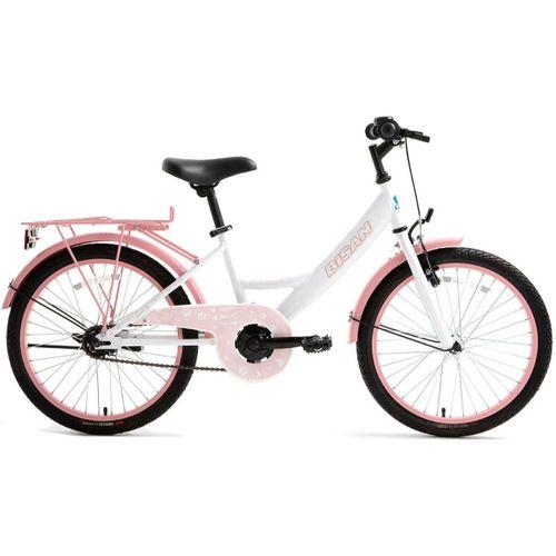 Bisan Kitty 20 Jant Çocuk Bisikleti Beyaz-Pudra