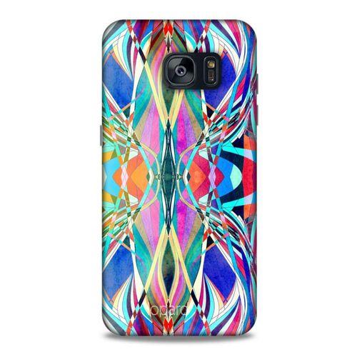 Samsung Galaxy S7 Edge Kılıf Pastel Renkler (27) Tasarımlı Kılıf Karışık Renkli
