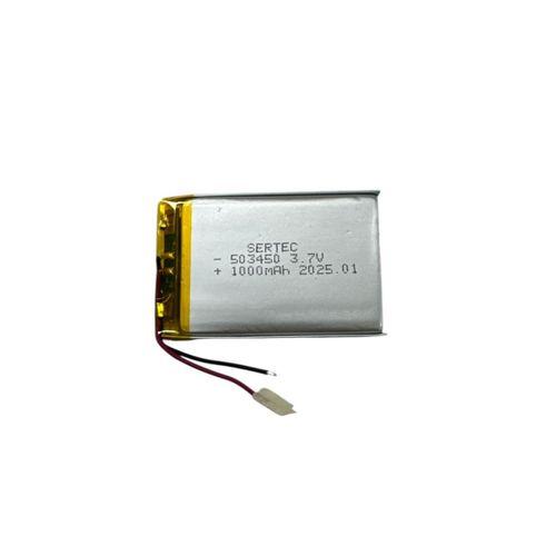 503450 3.7V 1000 MAh Li-Polymer Pil Devreli/1.5A