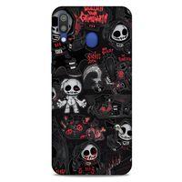 Samsung Galaxy M20 Uyumlu Kılıf Motorsiklet (30) Silicone Case İskelet