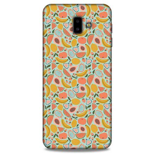 Frutix Meyve Mix 02 Samsung Galaxy J6 Plus Kılıf Desenli Silikon