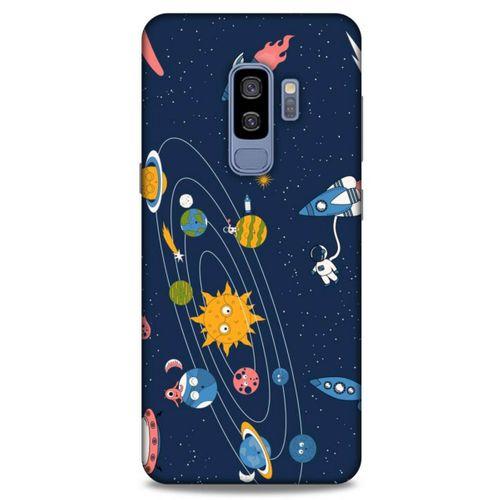 Samsung Galaxy S9 Plus Uyumlu Kılıf Mavi Delisi (28) Arka Kapak Ufo