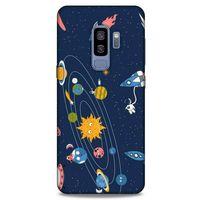 Samsung Galaxy S9 Plus Uyumlu Kılıf Mavi Delisi (28) Arka Kapak Ufo