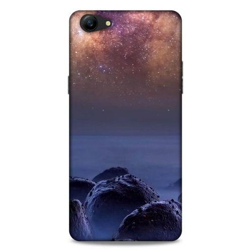Lopard Oppo A79 Uyumlu Kılıf Gece'S (26) Tpu Silikon Kılıf Bordo