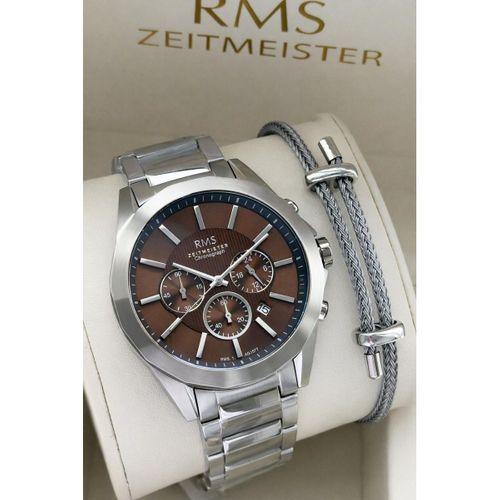 RMS Romanson İç Fonksiyonları Aktif İtalyan Tasarım Bileklik Hediyeli 5 Atm Erkek Kol Saati G1577.06