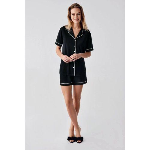 Freshness 324 Kadın 4'lü Sabahlıklı Şorlu Pijama Takımı