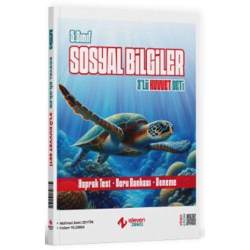 5. Sınıf Sosyal Bilgiler 3 lü Kuvvet Serisi Seti İşleyen Zeka