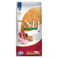 N&D Low Tavuk&Nar Kısırlaştırılmış Yetişkin Kedi Maması 10 Kg