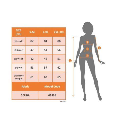 Kadın Uzun Kollu Yakalı Fermuarlı Düğme Detaylı Kısa Scuba Ceket
