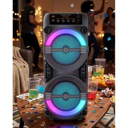 Led Işıklı Kablosuz Bluetooth Hoparlör Usb Tf Kart Destekli