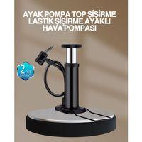 Extra Güçlü Ayak Pompası Otomobil Motosiklet Bisiklet Uyumlu