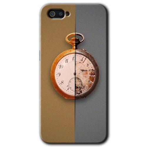 Realme C2 Kılıf HD Desen Baskılı Arka Kapak - Clocks Artwork
