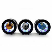 Manyetik Siyah Model Yuvarlak Ledli Dünya Küre